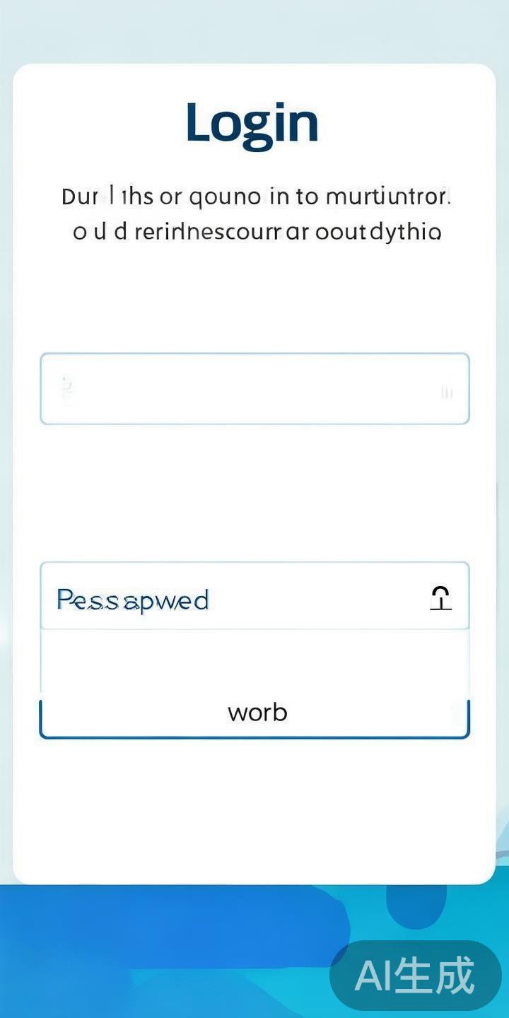 点击登录按钮后，系统会跳转到登录界面。一般包括两个