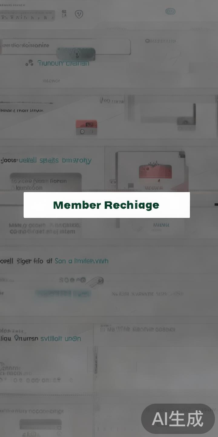 全面解析开元体育会员充值流程与操作步骤指南 选择“会员充值”入口
在个人中心界面,点击明显的